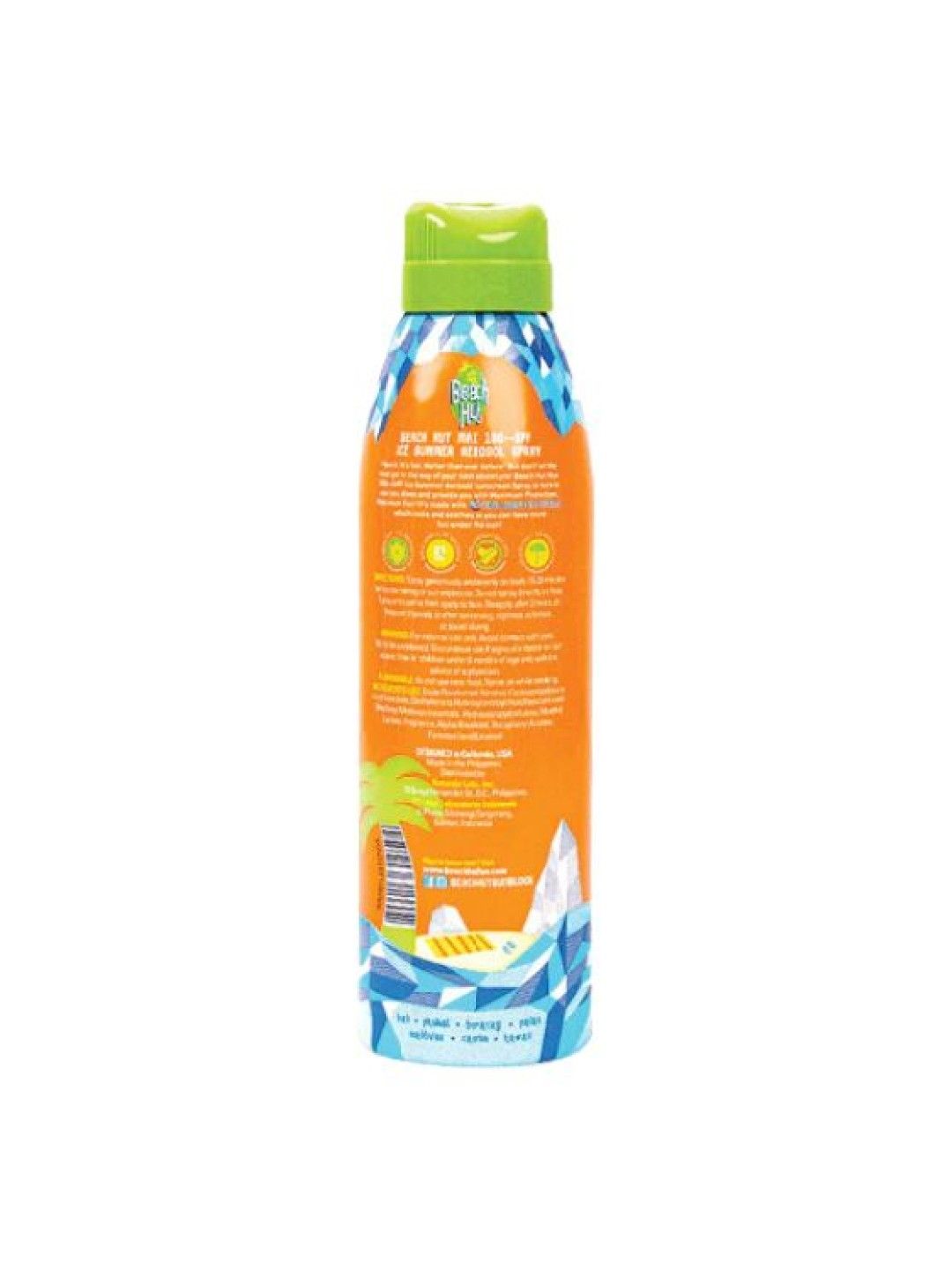 Beach Hut Max SPF100 Ice Summer Aerosol Spray (177ml) (No Color- Image 2)