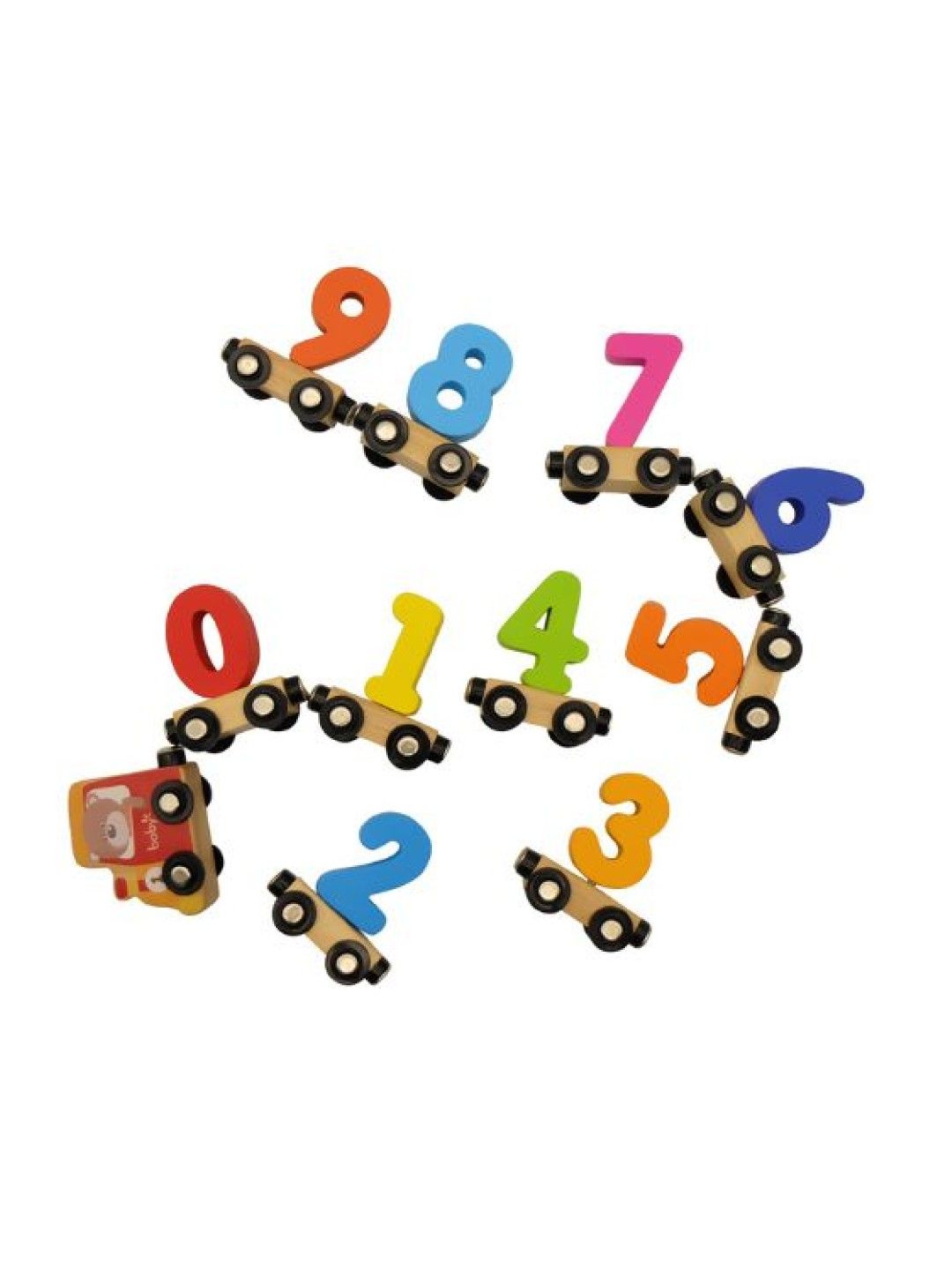 Boby Wooden Educational Numbers Train (Multicolor- Image 2)