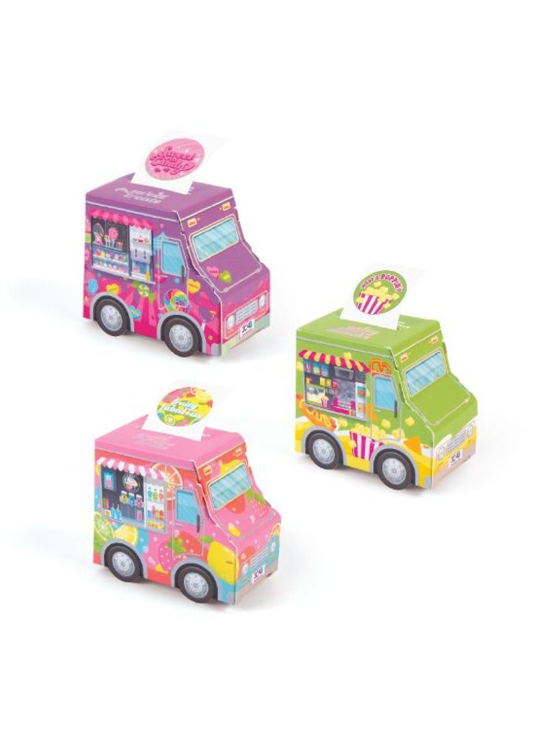 Make It Real Food Truck Festival Sticker Set (No Color- Image 2)