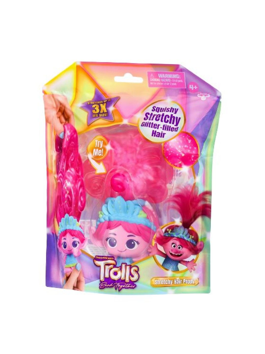 Moose Toys Trolls Squishy Poppy Doll (No Color- Image 2)