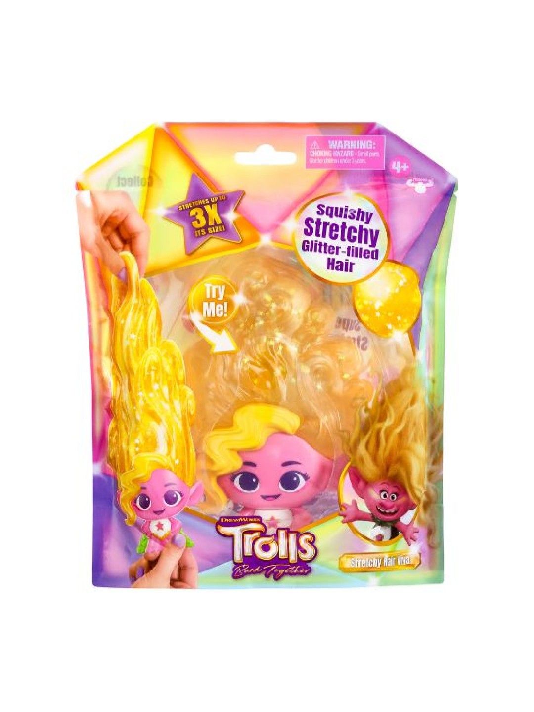 Moose Toys Trolls Squishy Viva Doll (No Color- Image 2)