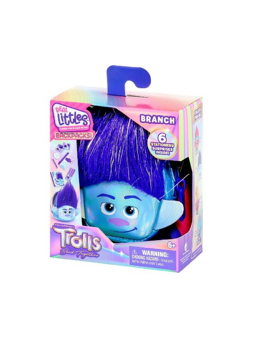 Moose Toys Real Little Trolls Back Pack Branch (No Color- Image 2)