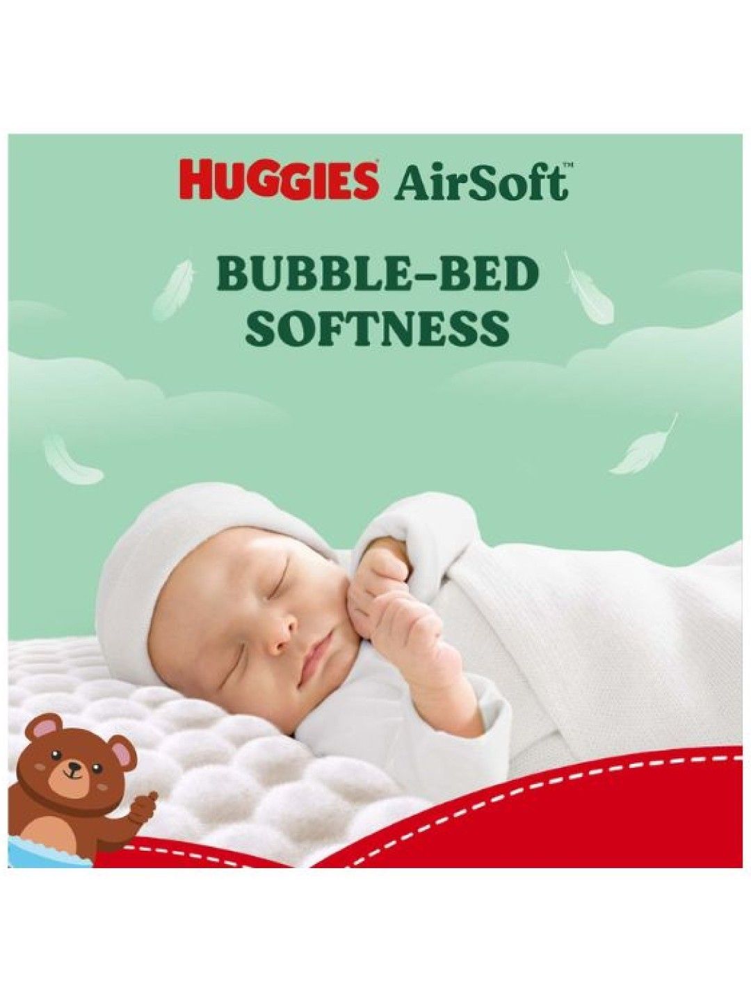 Huggies AirSoft Diaper Pants Medium - 46 pcs (No Color- Image 2)
