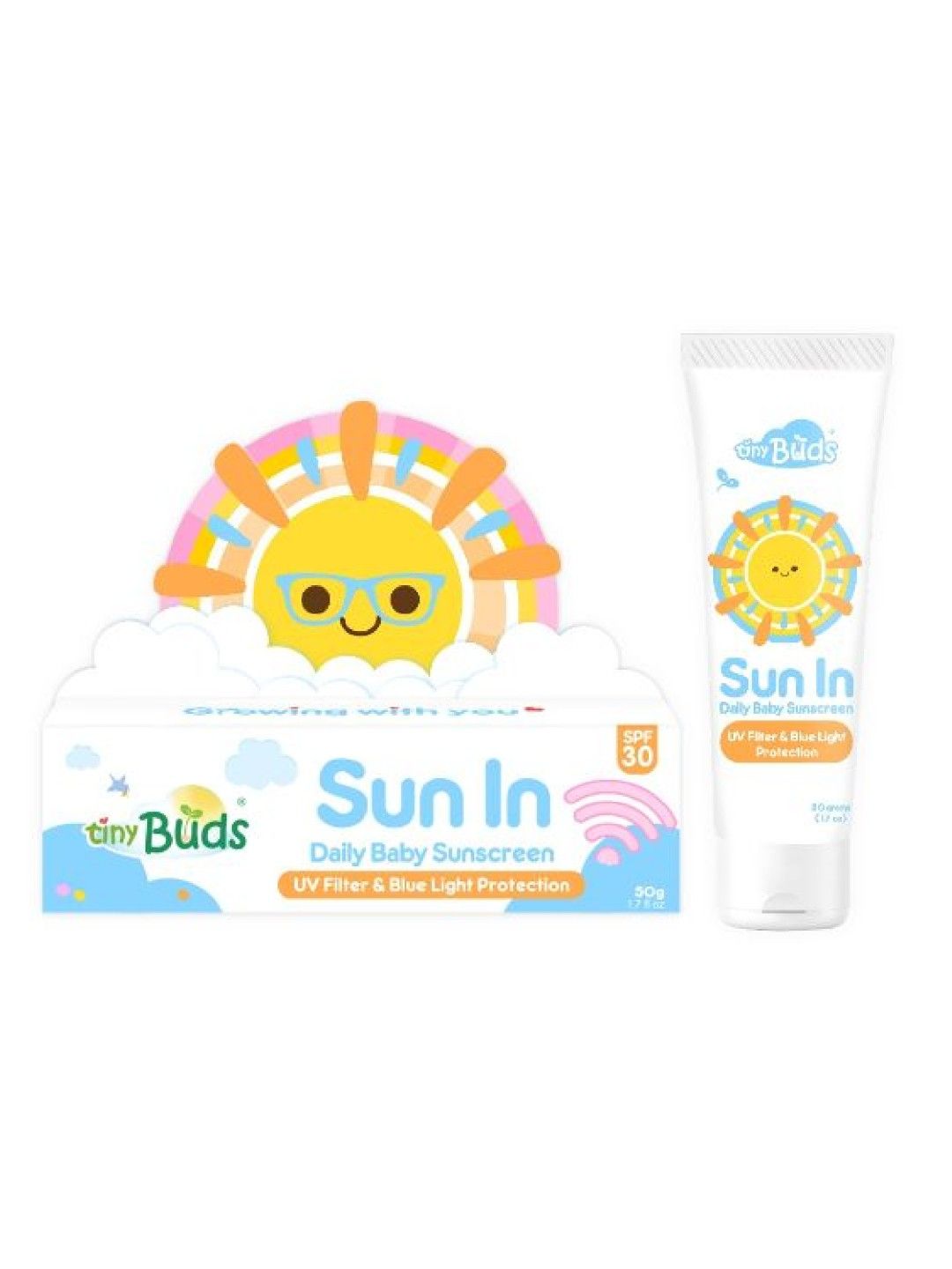 Tiny Buds Sun In Daily Baby Sunscreen (50g) (No Color- Image 1)