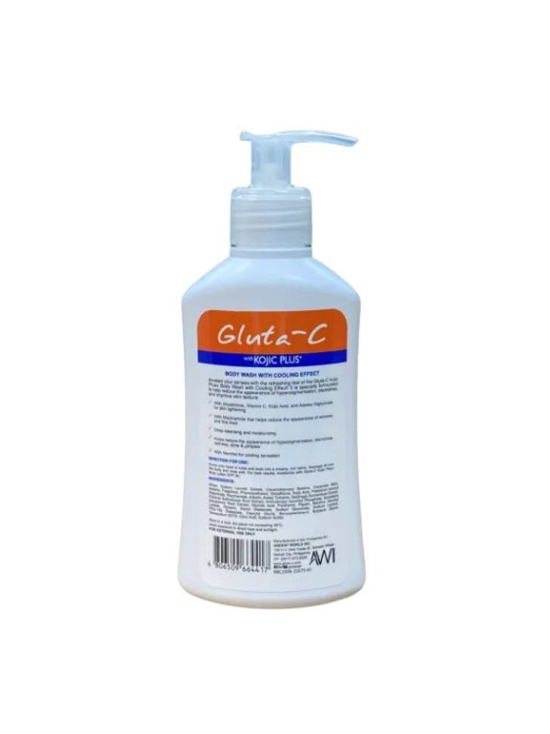 Gluta-C Kojic Plus+ Body Wash with Cooling Effect (250ml) (No Color- Image 2)