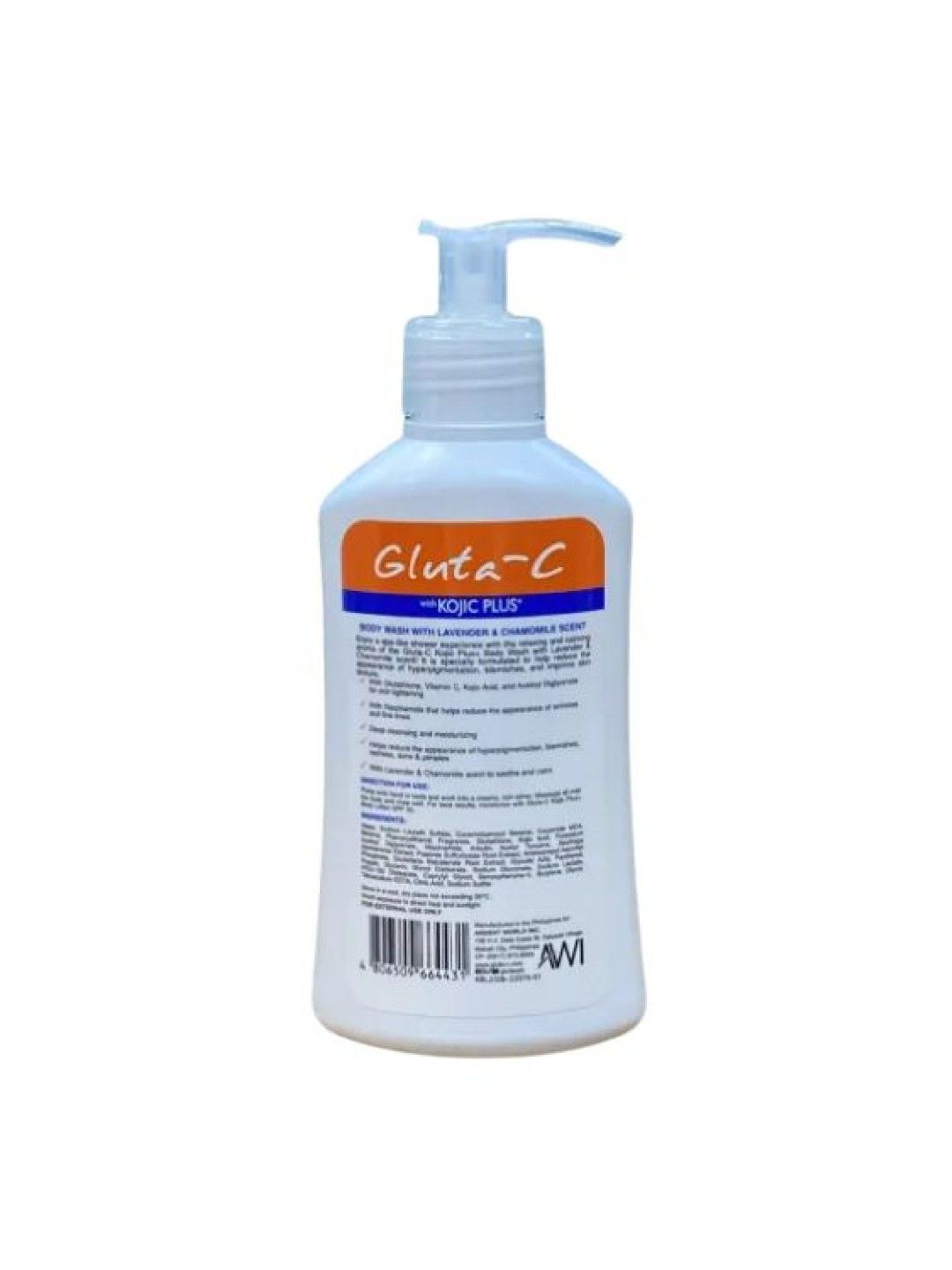 Gluta-C Kojic Plus+ Body Wash with Lavender Scent (250ml) (No Color- Image 2)