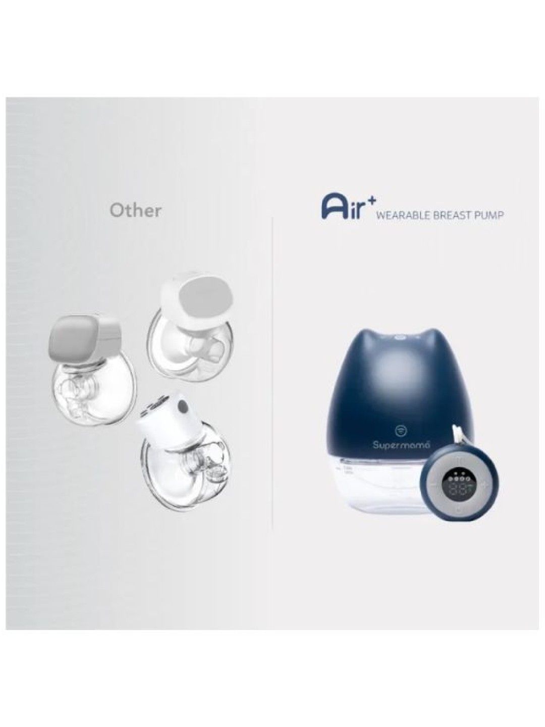 Supermama Lab Air Plus Handsfree Electric Breast Pump w/ Remote Control (Single) (No Color- Image 2)