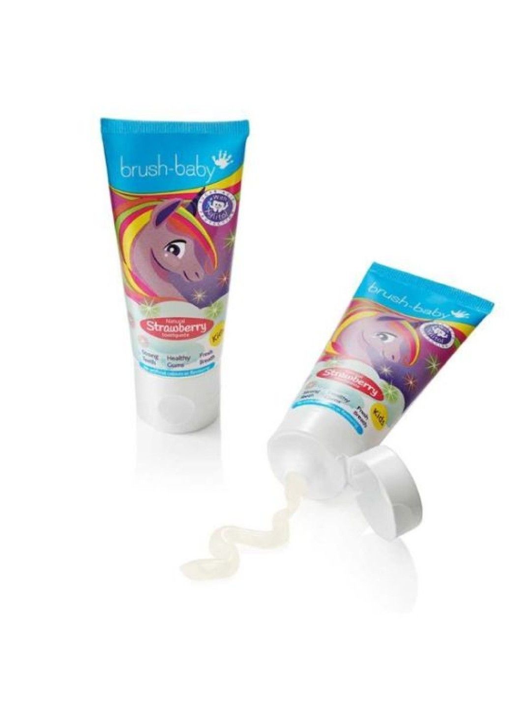 Brush-baby Kids Strawberry Toothpaste (50ml) (No Color- Image 2)