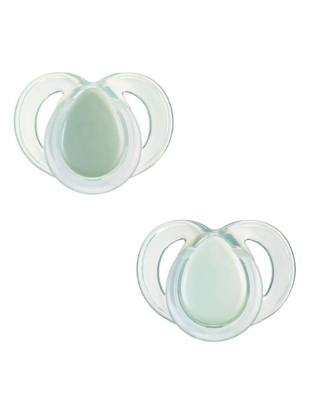 Tommee Tippee Nighttime Soft Silicone Soother 6-18m (2 pack) (No Color- Image 2)