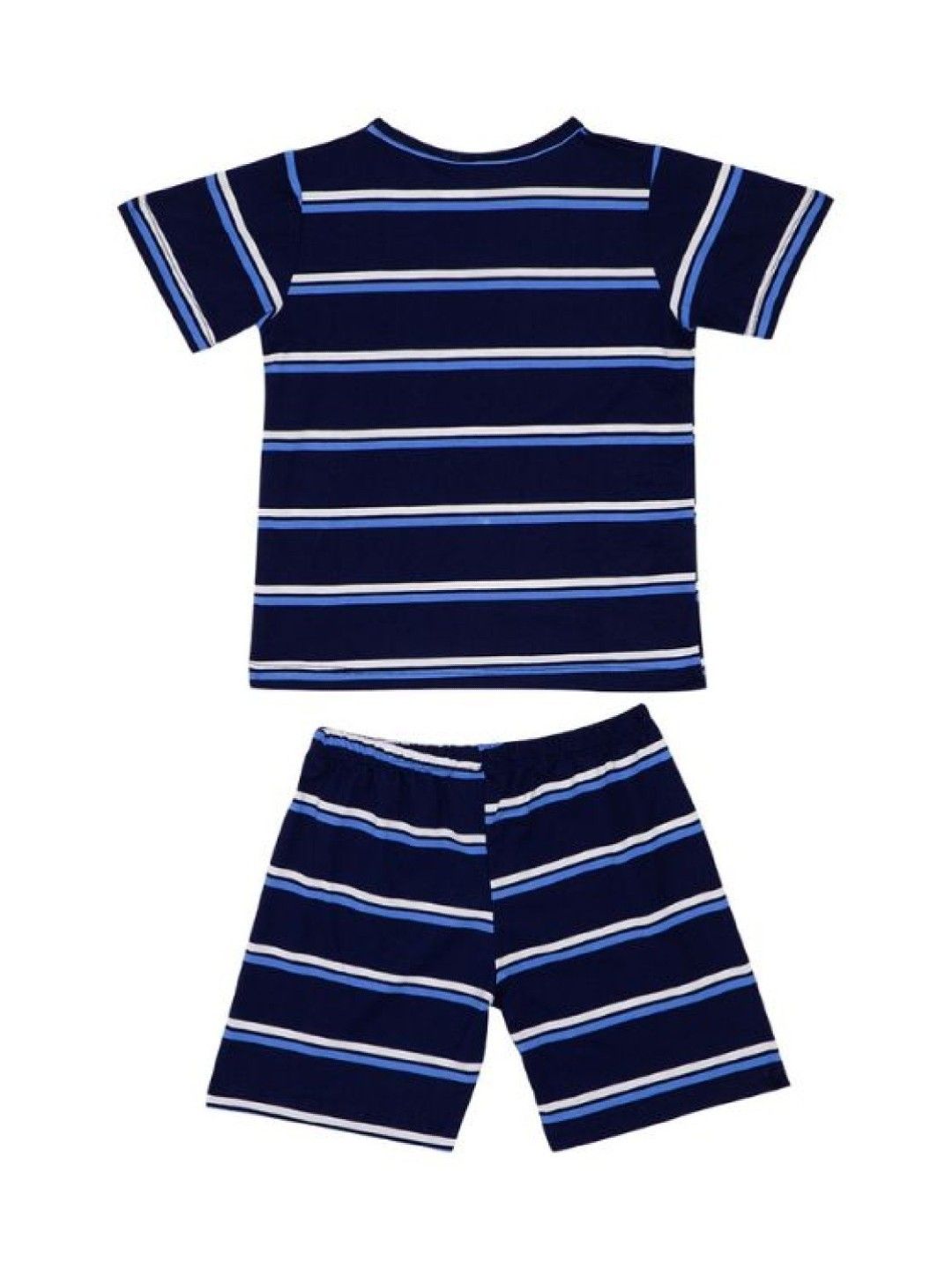 bean fashion 2- Piece Stripes and Bottom Set (Blue- Image 2)