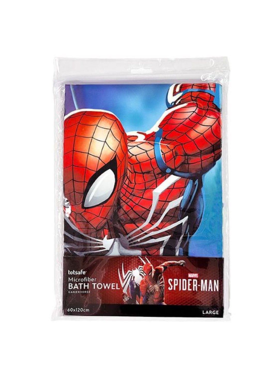 Totsafe Marvel Microfiber Bath Towel (Large) (Spider-Man Gamerverse- Image 2)