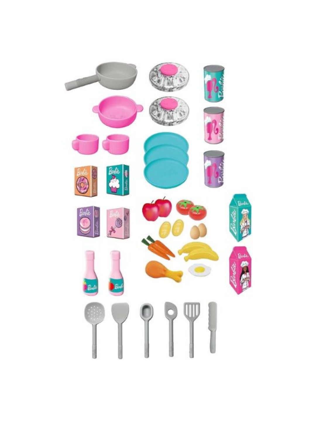 Barbie Kitchen with Light and Sound Playset (No Color- Image 2)