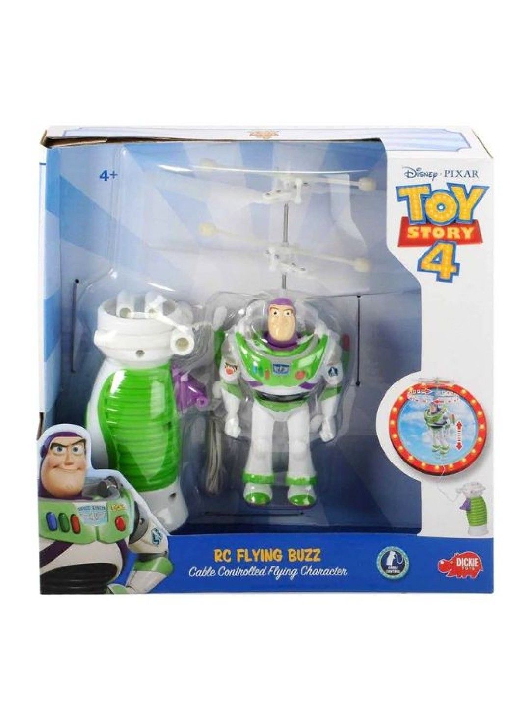 Disney Toy Story 4 Flying Buzz (No Color- Image 2)