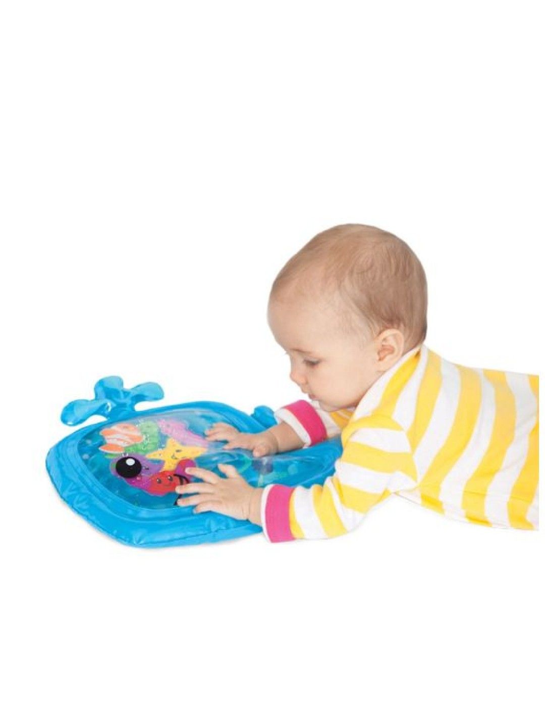 Infantino Pat & Play Water Mat - Blue Whale (No Color- Image 2)