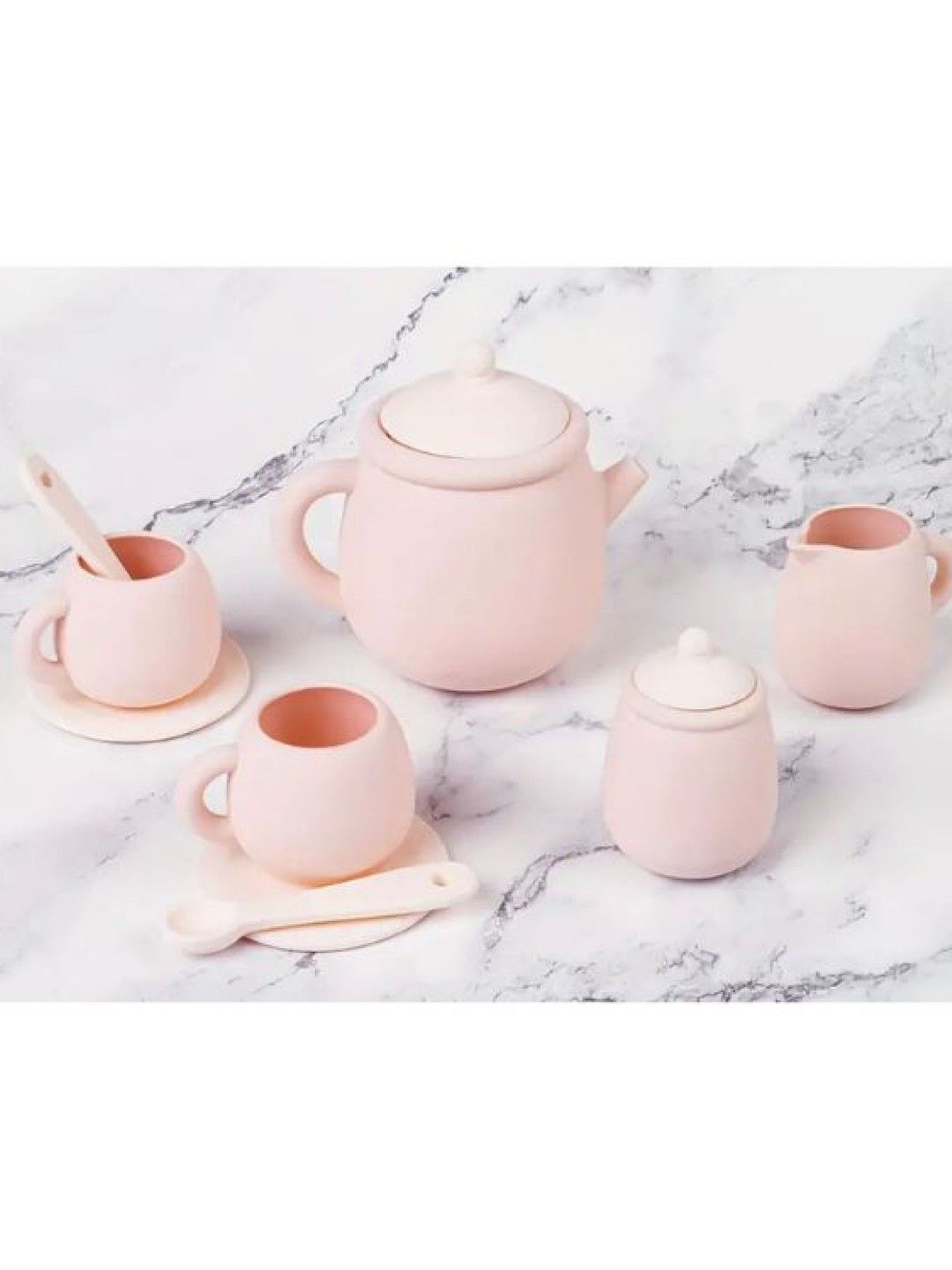 The Baby Basket Silicone Tea Party Toy Set (No Color- Image 2)