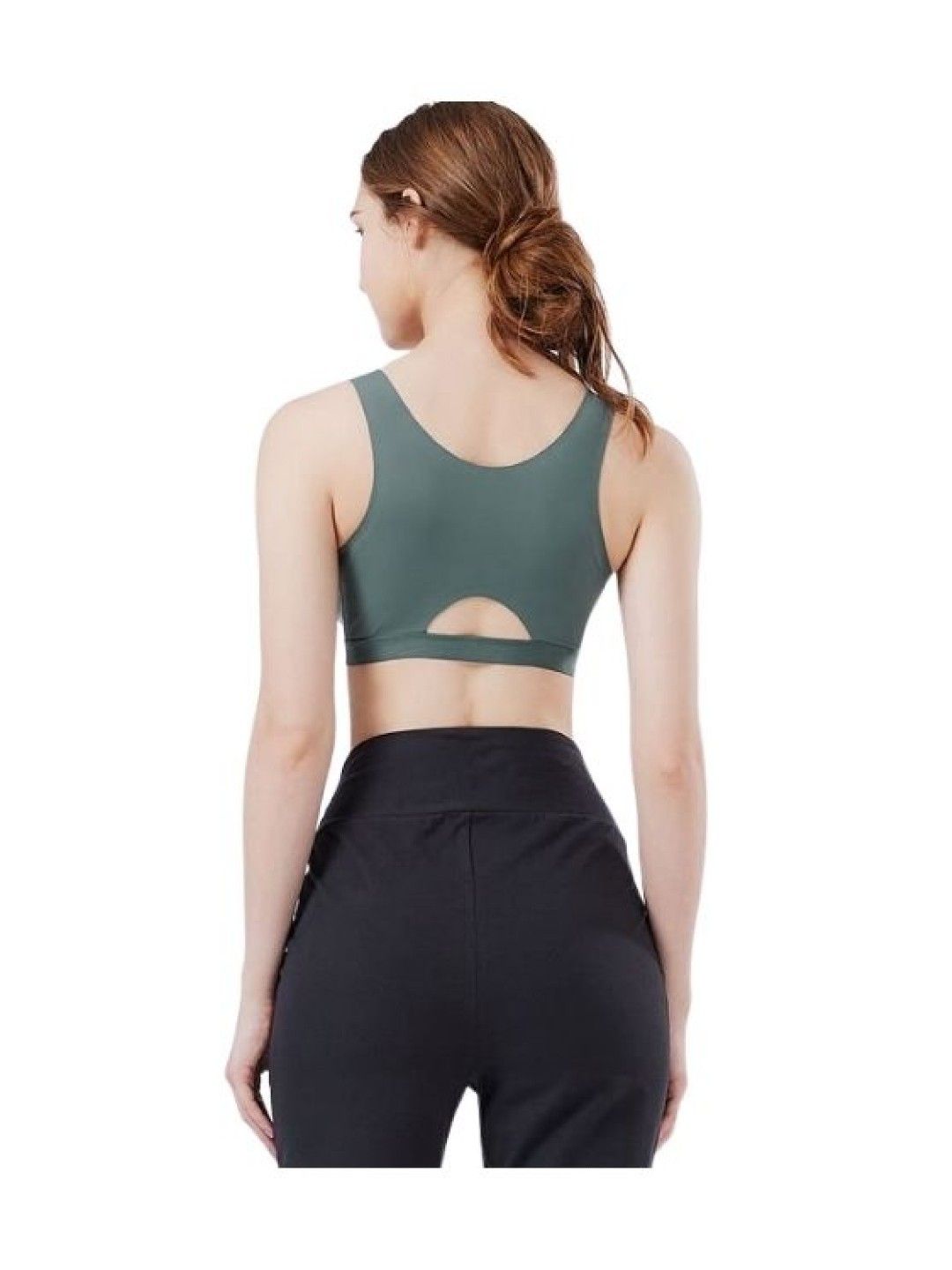 Mamaway (CLEARANCE) Ultra Silky Crossover Sleeping & Nursing Bra - Green (No Color- Image 2)