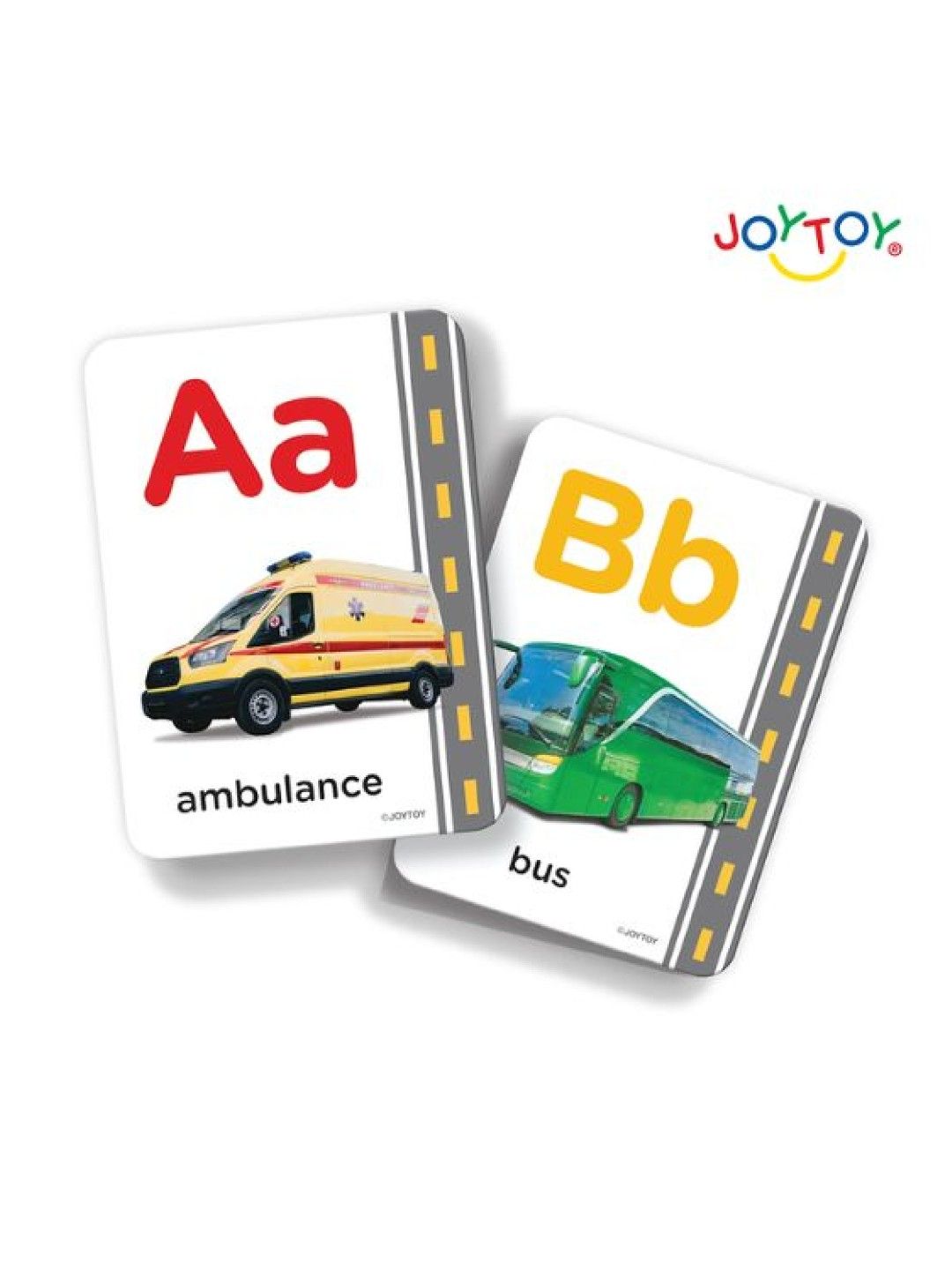 Joytoy Vehicles Alphabet Flash Cards (No Color- Image 2)