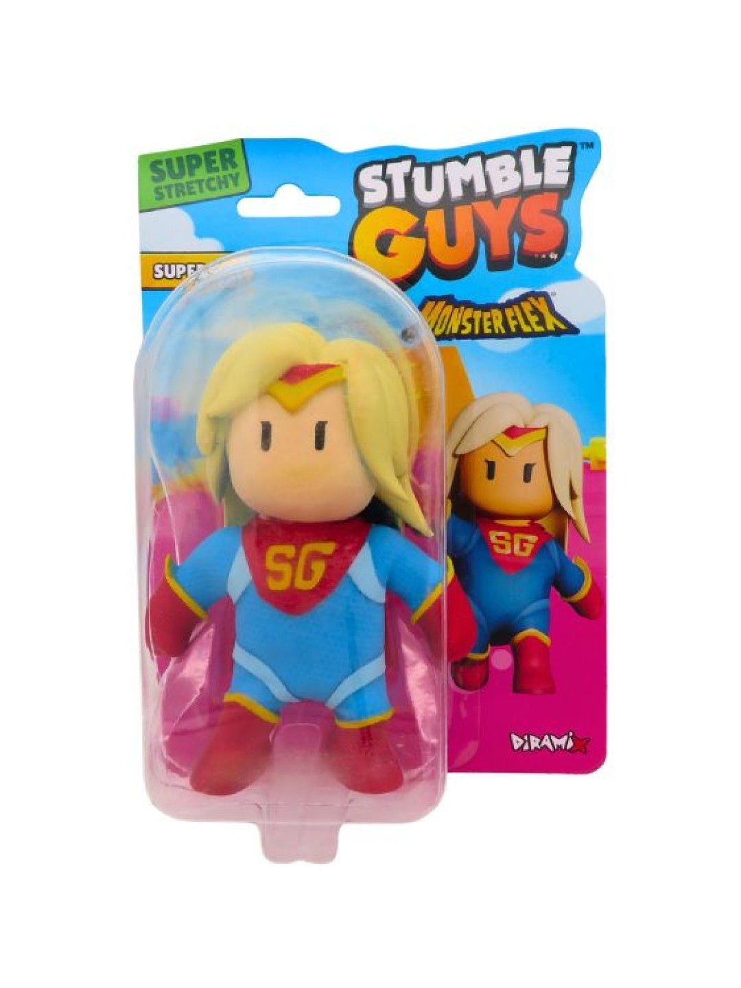 Diramix Monsterflex Stumble Guys S1 - Super Gal (No Color- Image 3)