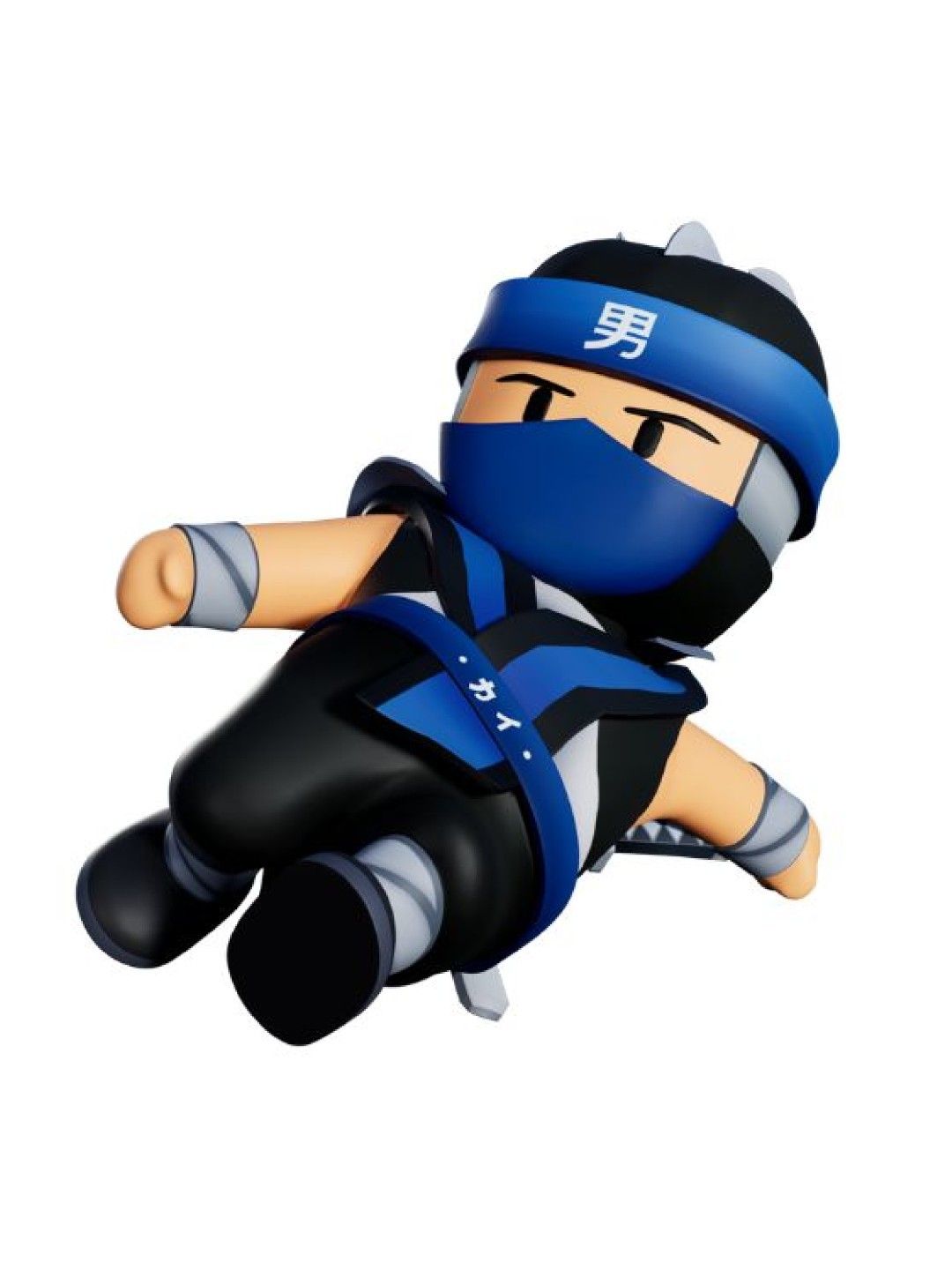 Diramix Monsterflex Stumble Guys S1 - Ninja Kai (No Color- Image 3)