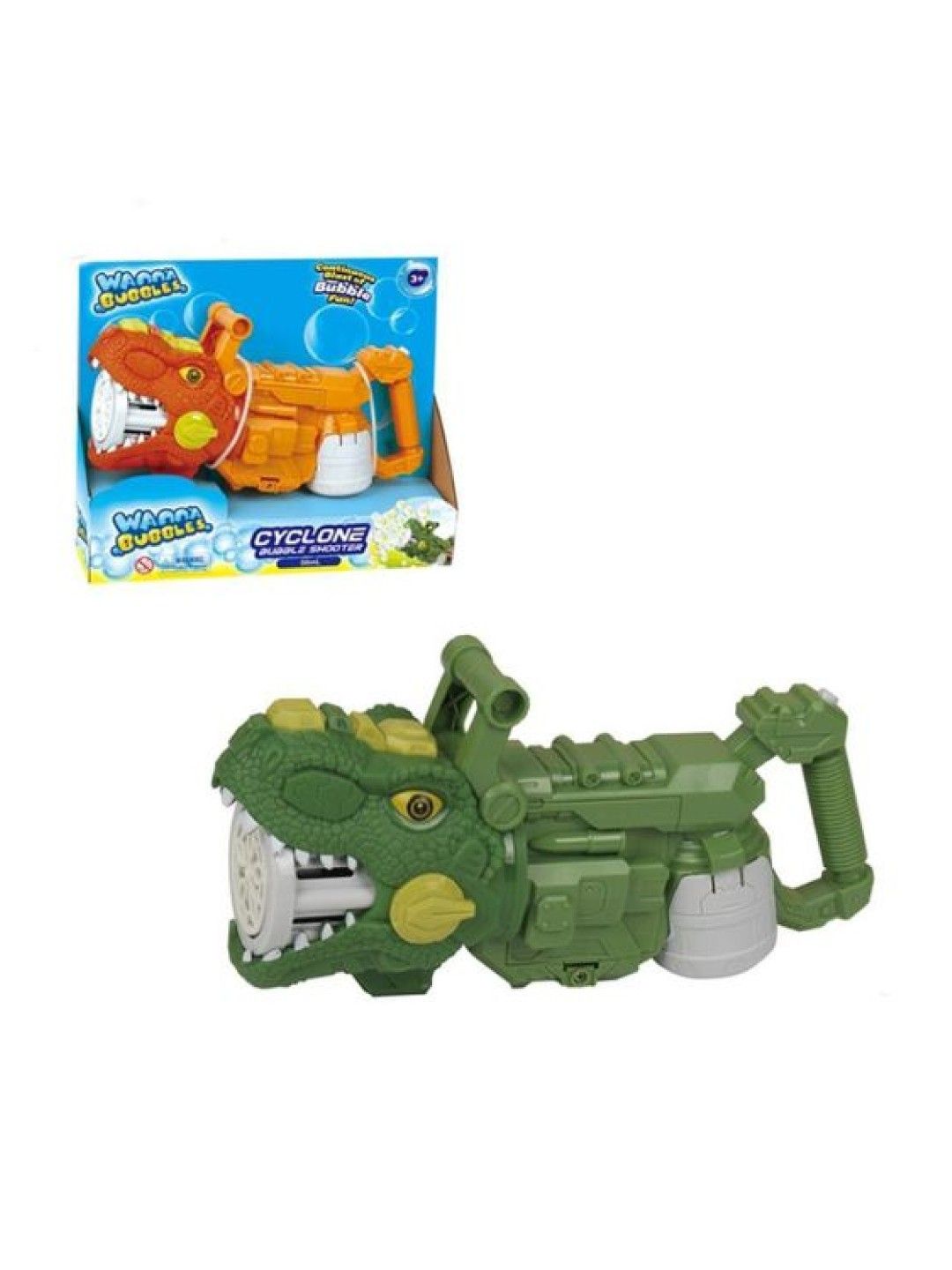 Wanna Bubbles Dino Cyclone Bubble Shooter Toy (No Color- Image 2)