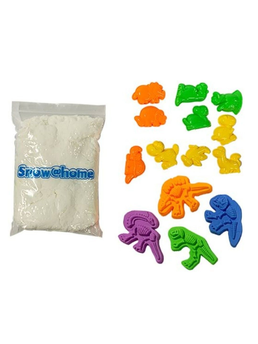 Motion Sand Dinosaurs Extinction Snow Playset (Snow at Home) (No Color- Image 2)