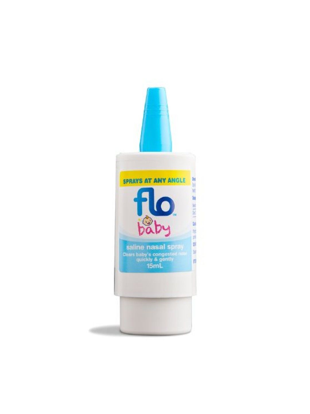 FLO Baby Saline Nasal Spray (15ml) (No Color- Image 2)