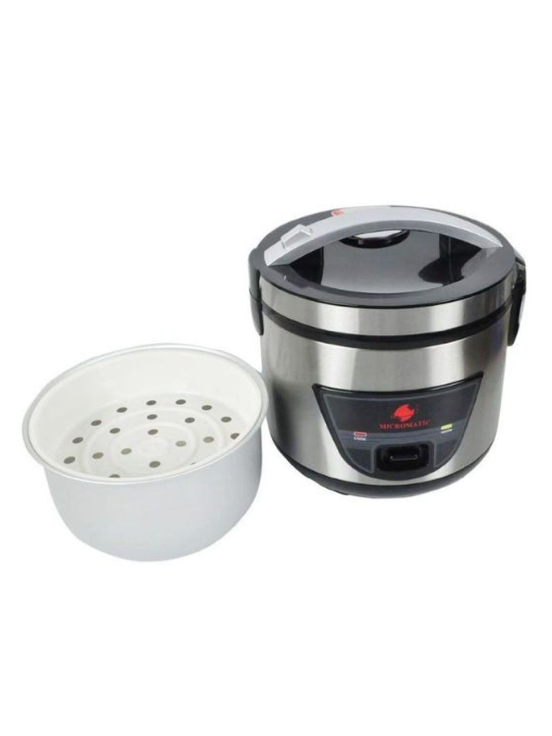 MICROMATIC MJRC-5028 Rice Cooker w/ Steamer 1.5L (No Color- Image 2)