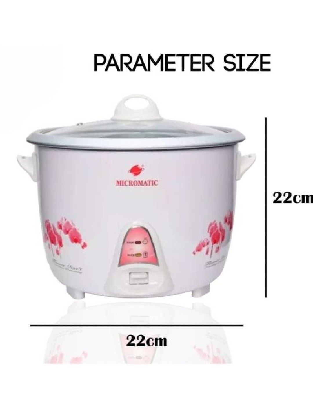 MICROMATIC MRC-3 Rice Cooker 0.6L (No Color- Image 2)