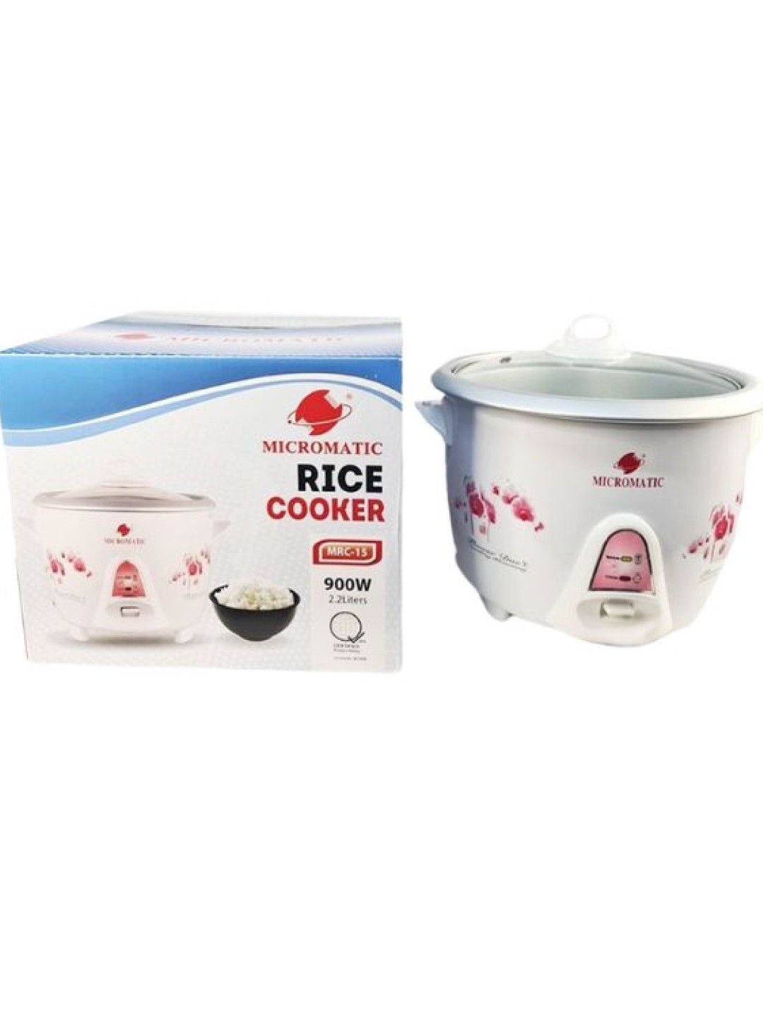 MICROMATIC MRC-15 Rice Cooker 2.2L (No Color- Image 2)