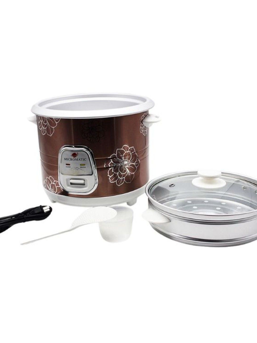 MICROMATIC MRC-538D Rice Cooker w/ Steamer 1.0L (No Color- Image 2)