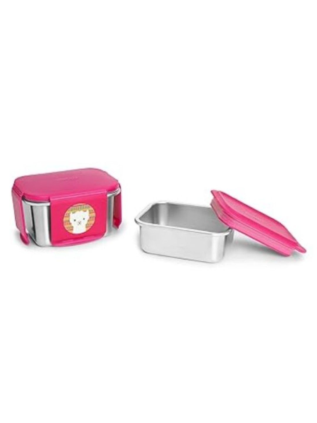 Skip Hop Zoo Thermal Lunch Set Stainless Steel (Llama- Image 2)