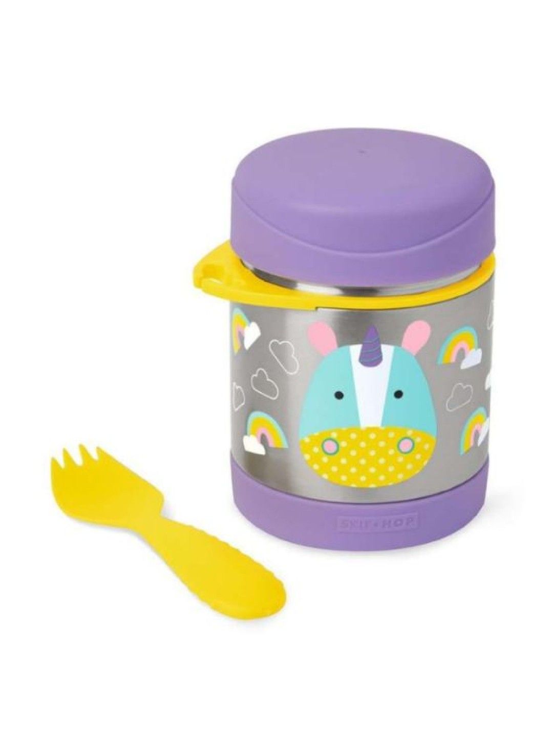 Skip Hop Zoo Insulated Little Kid Food Jar (Unicorn- Image 2)