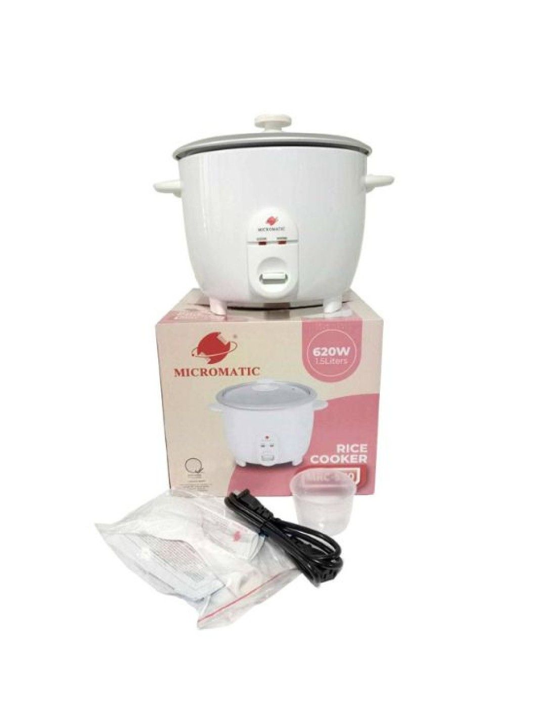 MICROMATIC MRC-550 Rice Cooker 1.5L (No Color- Image 3)