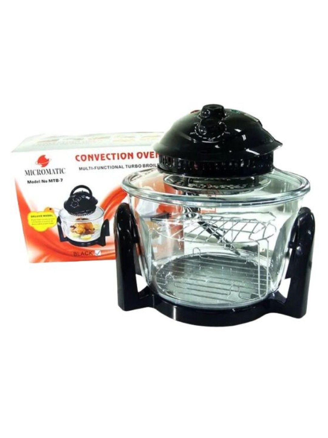 MICROMATIC MTB-7 Multi Functional Turbo Broiler 7L (No Color- Image 2)