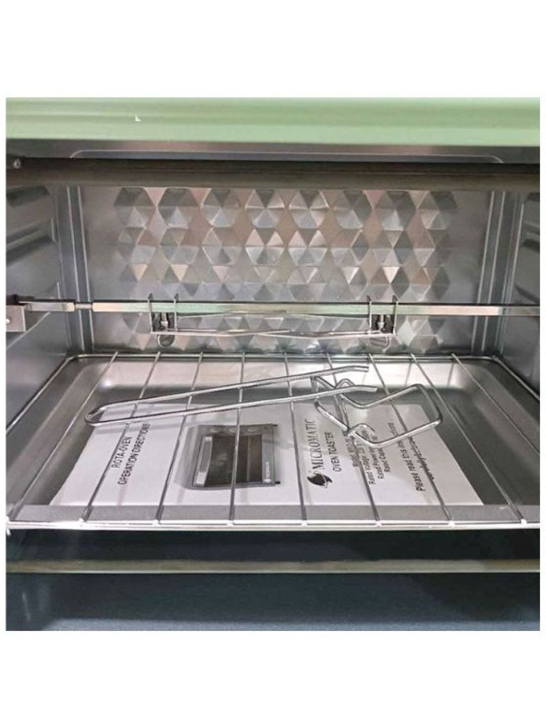 MICROMATIC MRO-16 Oven Toaster with Rotisserie (Green - 16L) (No Color- Image 2)