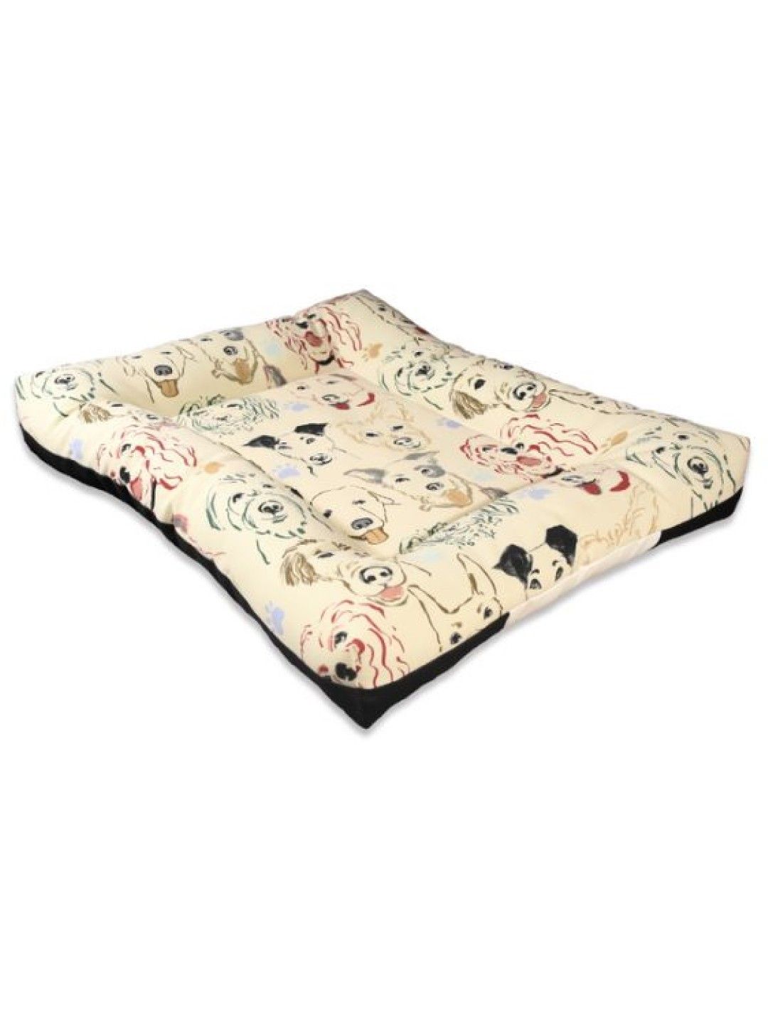 PUPKITS PARE - Pet Mat (Beige - Dog Pattern- Image 2)