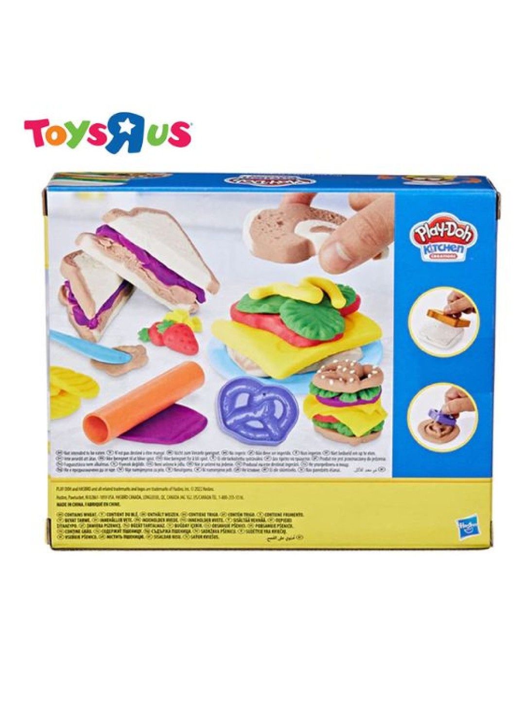 Toys R Us Play-Doh Kitchen Creations Snack n' Sandwiches Playset (No Color- Image 2)