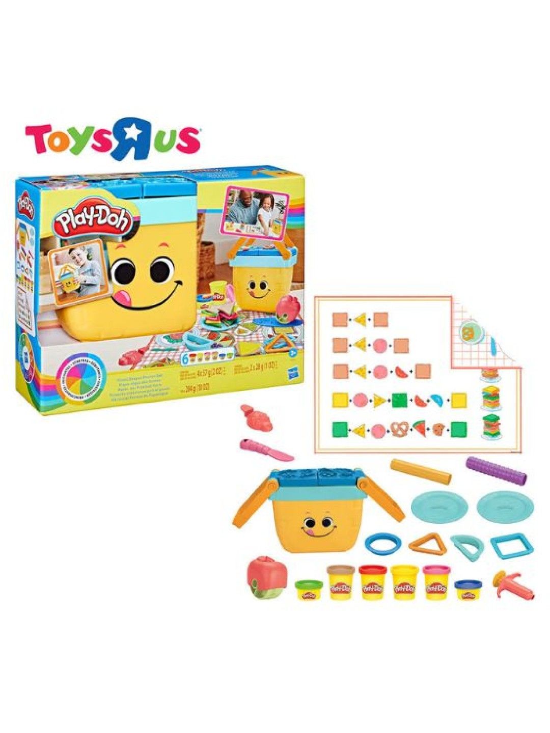 Toys R Us Play-Doh Picnic Shapes Starter Set (No Color- Image 3)