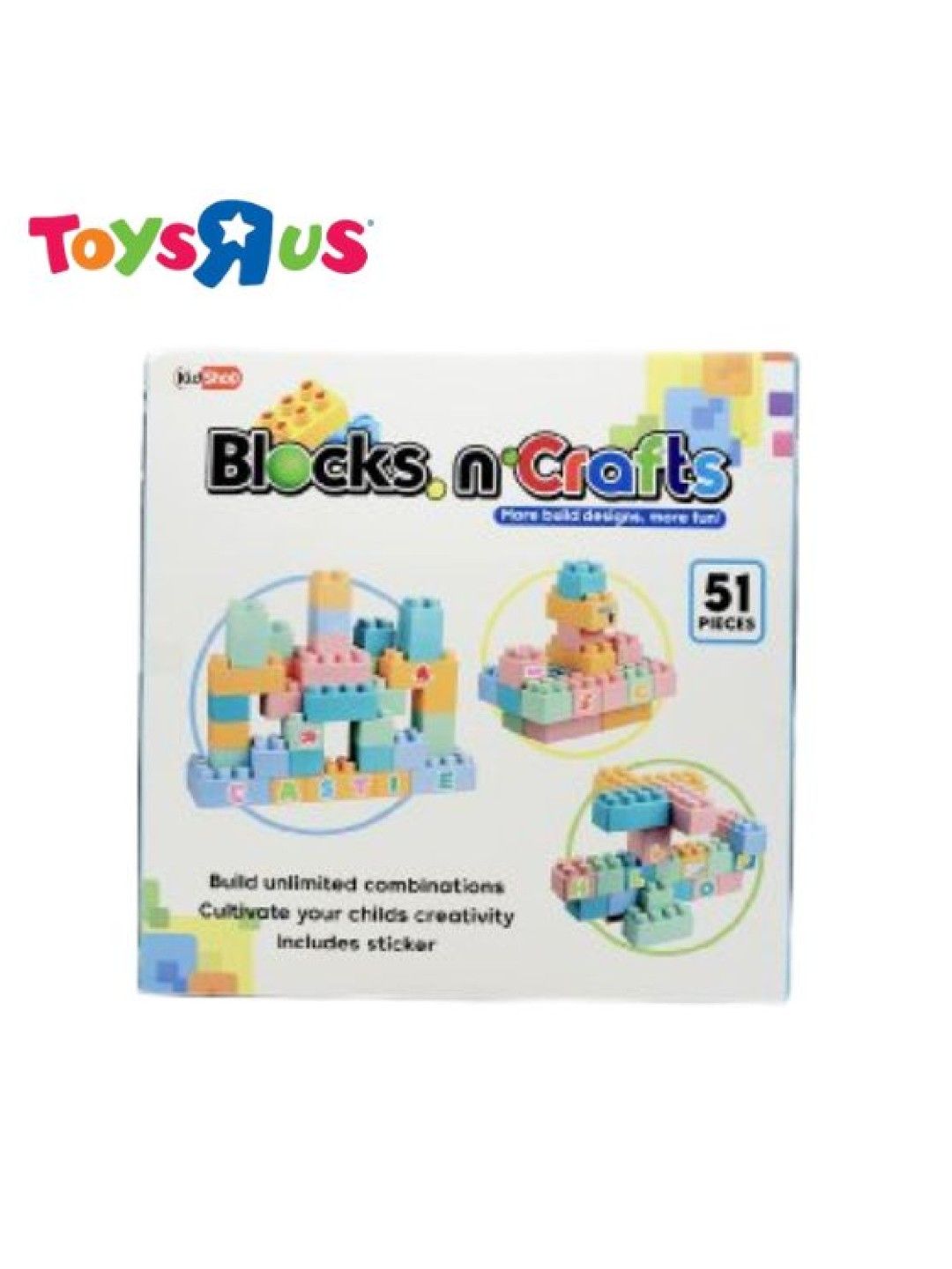 Toys R Us KidShop Blocks n' Crafts (51pcs) (No Color- Image 3)