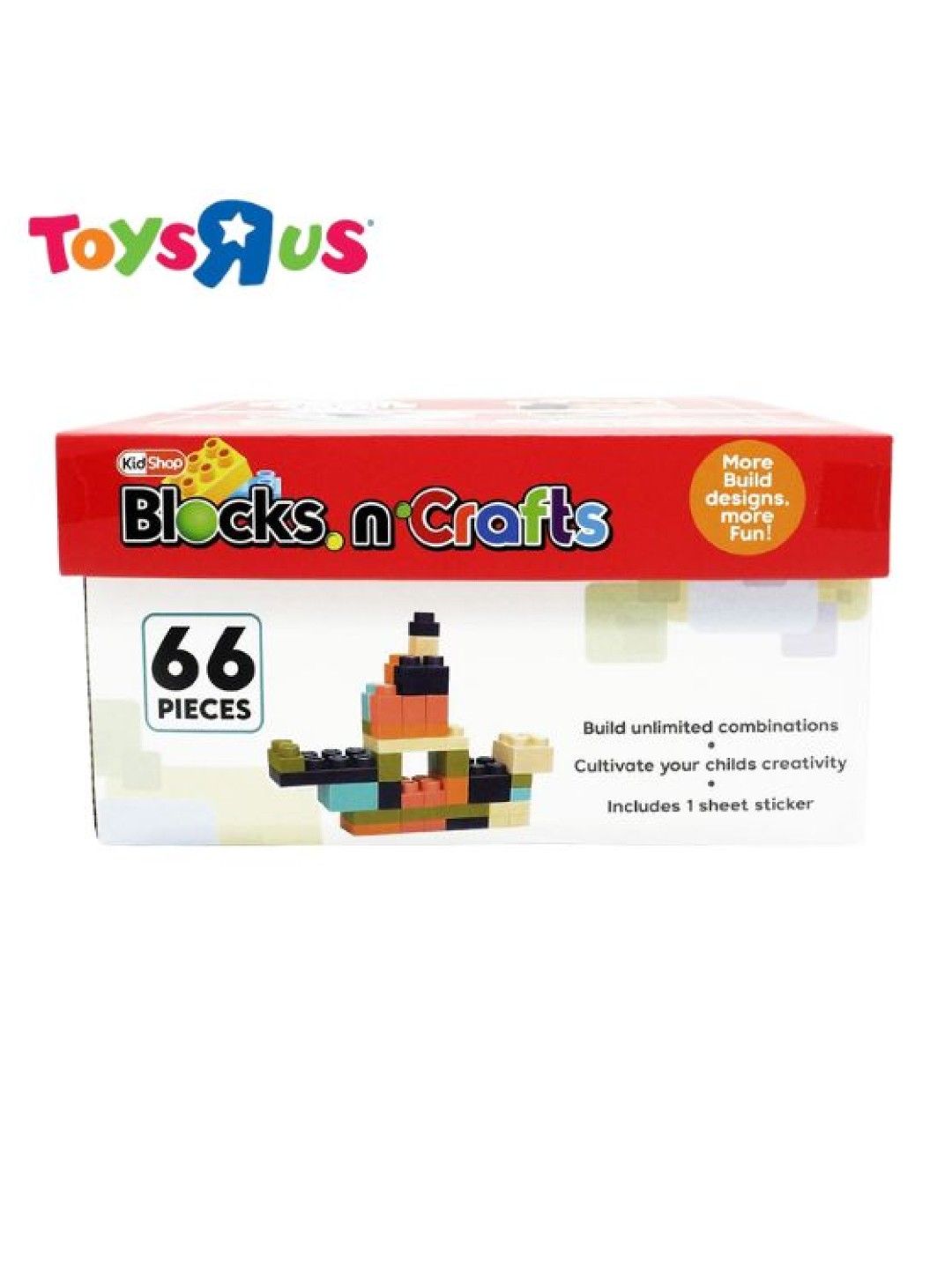 Toys R Us KidShop Soft BlocK Boys (66pcs) (No Color- Image 2)