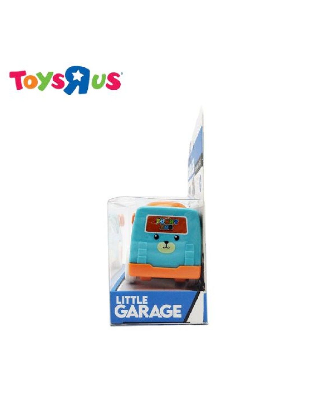 Toys R Us KidShop Little Garage Friction Car - Bus (Blue green- Image 3)
