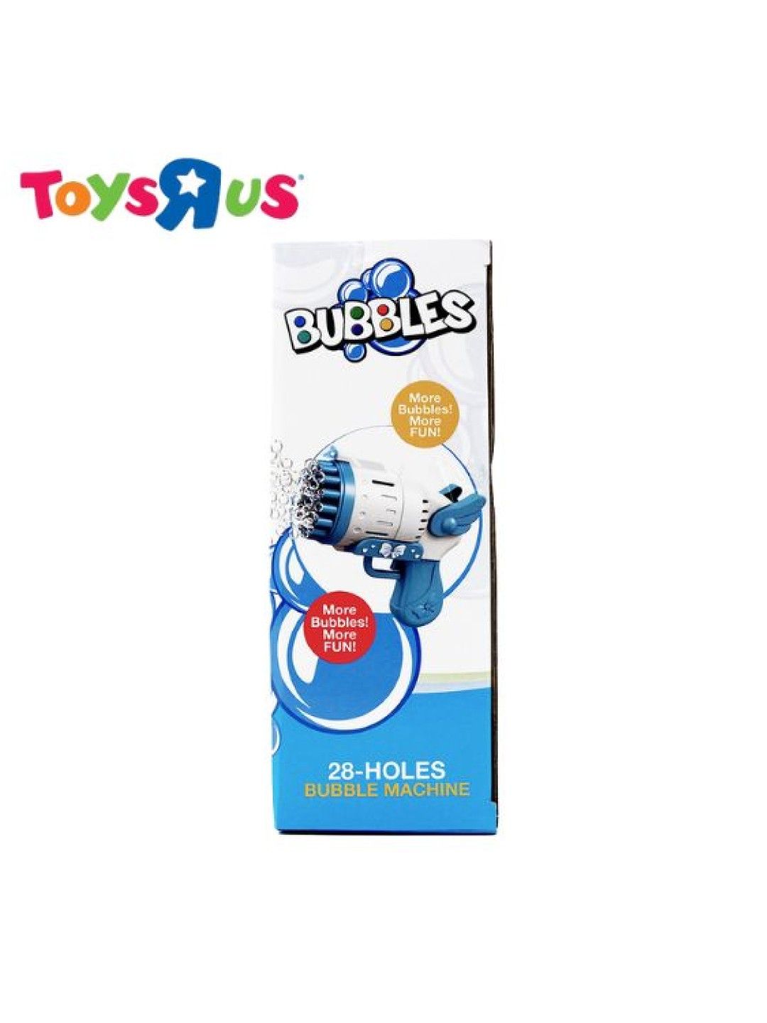 Toys R Us KidShop 28-Holes Bubble Machine (White/Blue- Image 3)