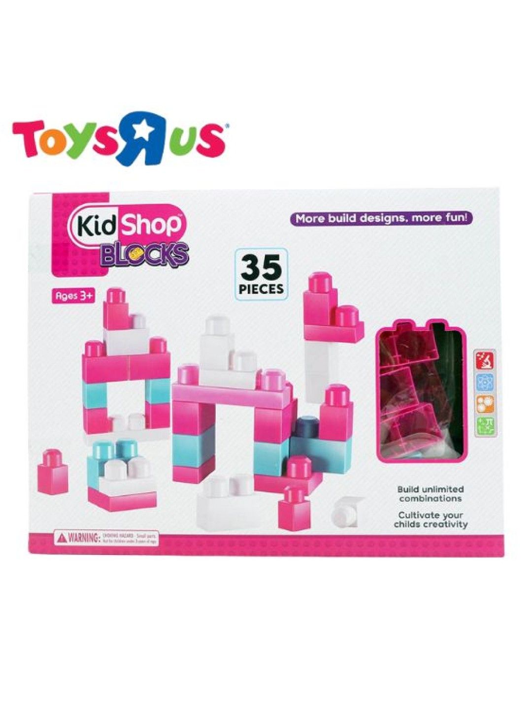 Toys R Us KidShop Blocks 35pcs (No Color- Image 2)