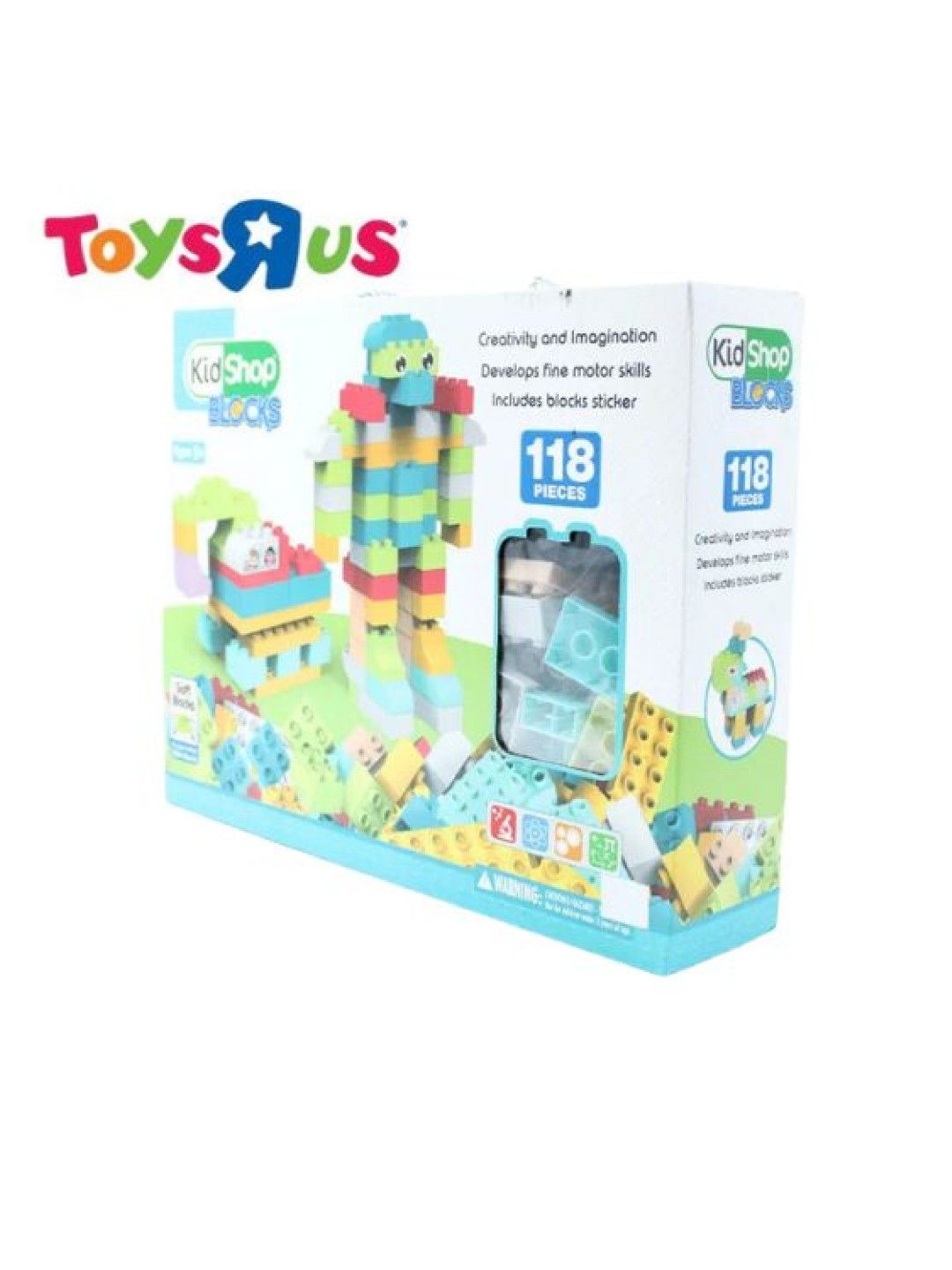 Toys R Us KidShop Soft Blocks 118pcs (No Color- Image 2)