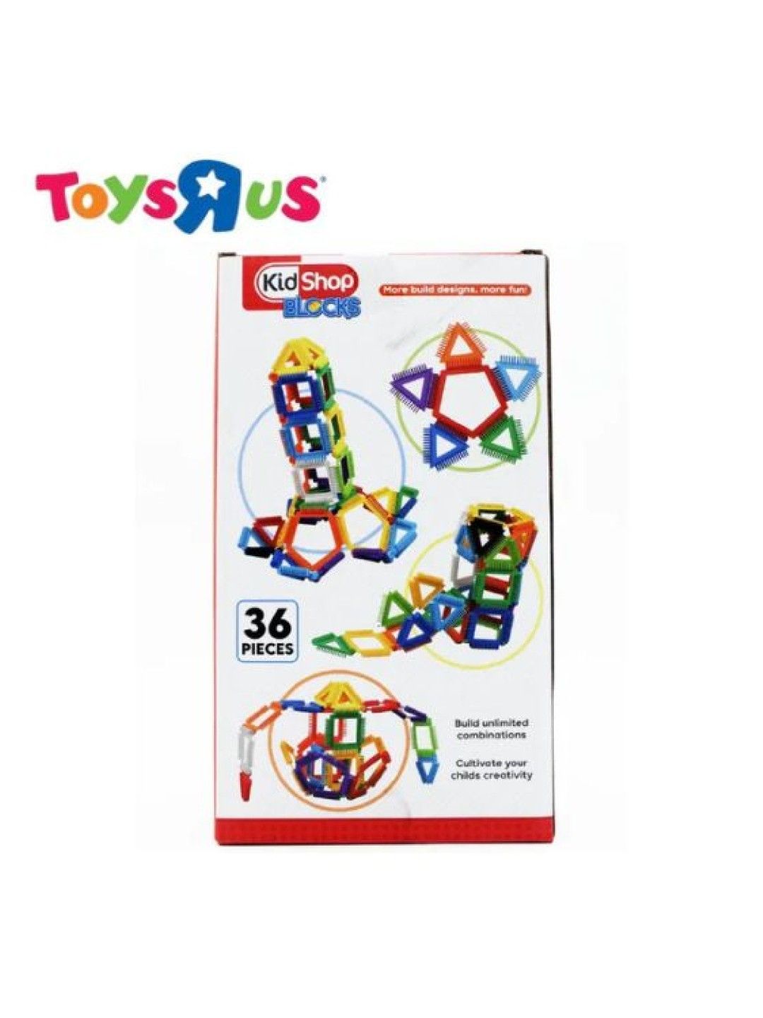 Toys R Us Kidshop Blocks 36pcs (No Color- Image 2)