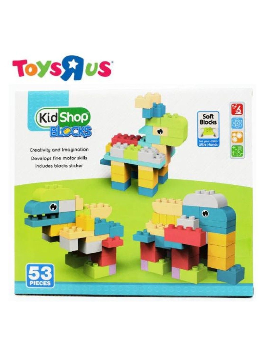 Toys R Us KidShop Soft Blocks 53pcs (No Color- Image 2)