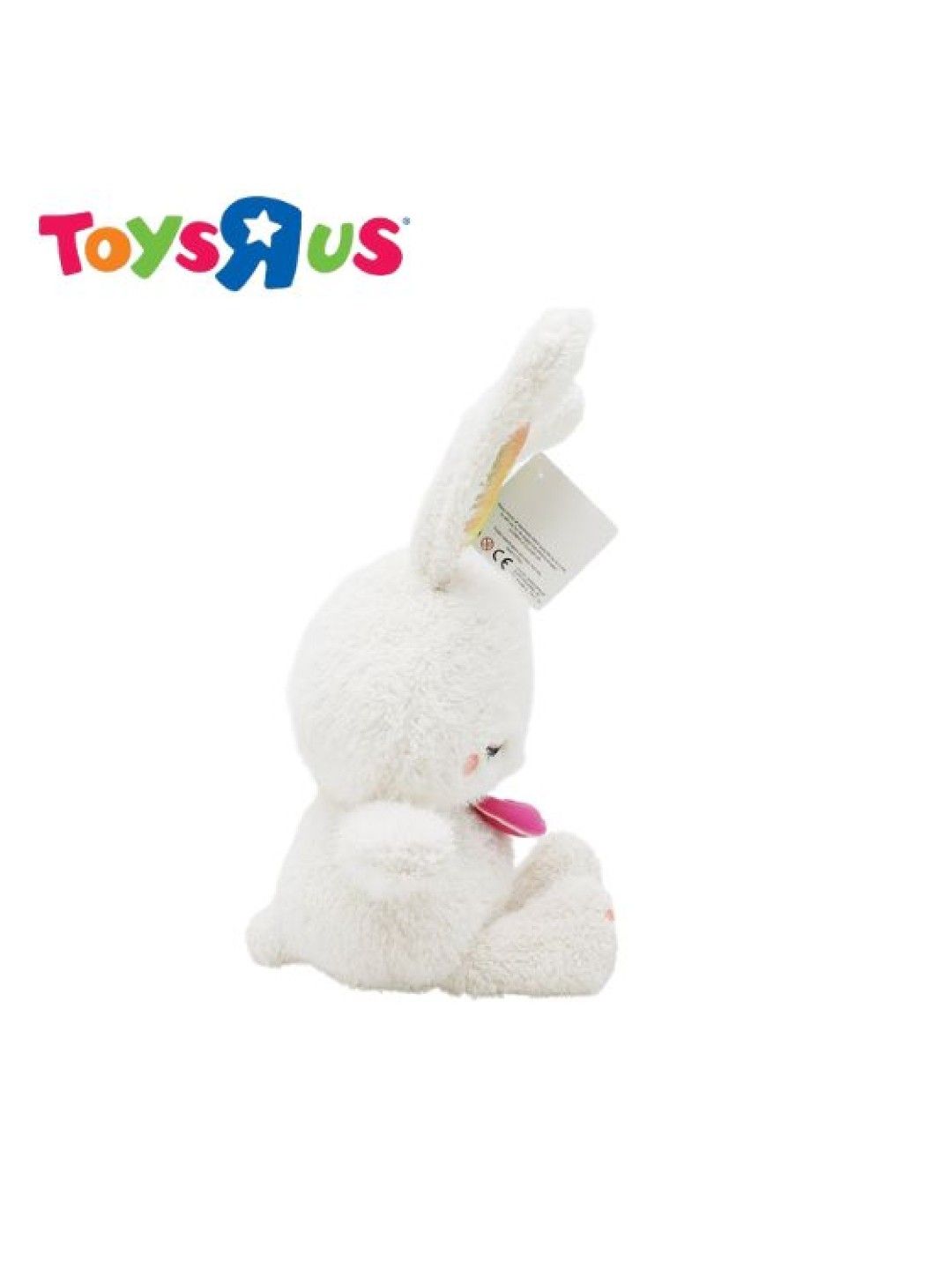 Toys R Us KidShop Rabbit Plush with Heart (30cm) (White- Image 2)