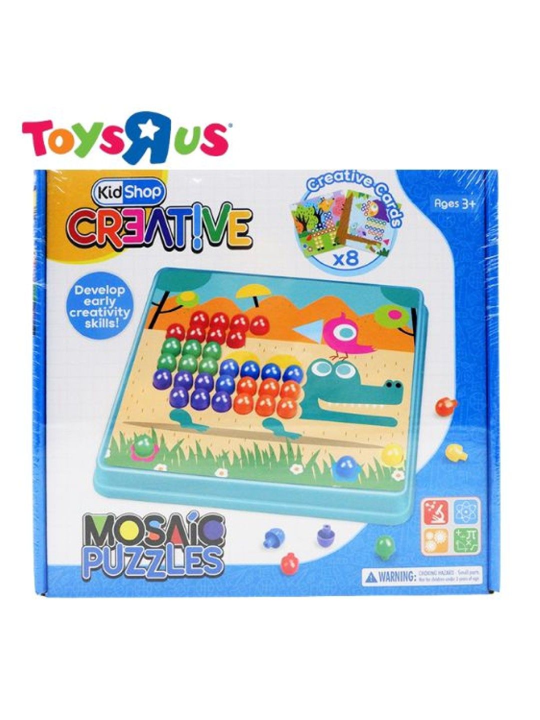 Toys R Us KidShop Creative Pad Mosaic Puzzles - Birds (No Color- Image 2)