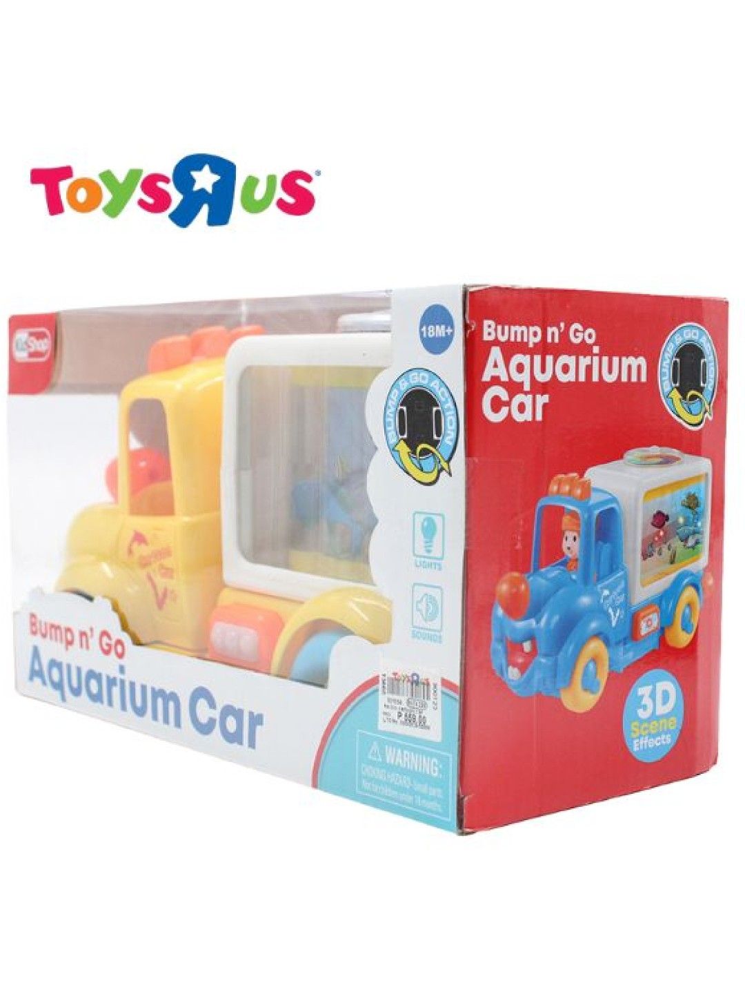 Toys R Us KidShop Bump N' Go Aquarium Car Vehicle (No Color- Image 2)