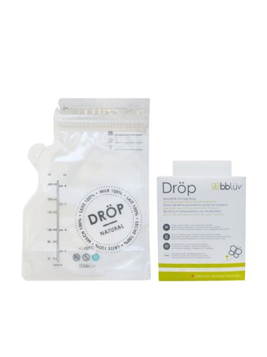 bbluv Dröp: Breastmilk Storage Bags (No Color- Image 2)